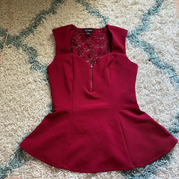 a. byer red top - Picture 1 of 3